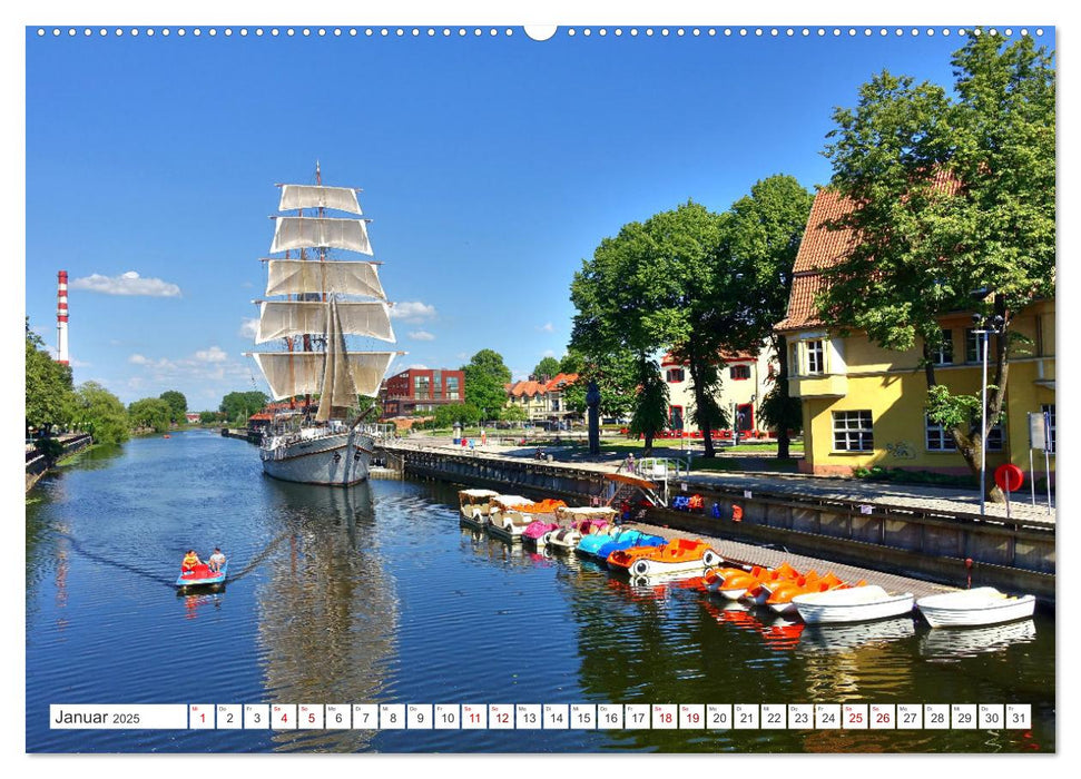 Wasser-Freuden in Memel (CALVENDO Premium Wandkalender 2025)