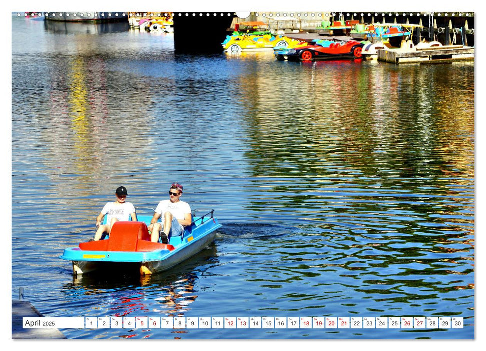 Wasser-Freuden in Memel (CALVENDO Premium Wandkalender 2025)