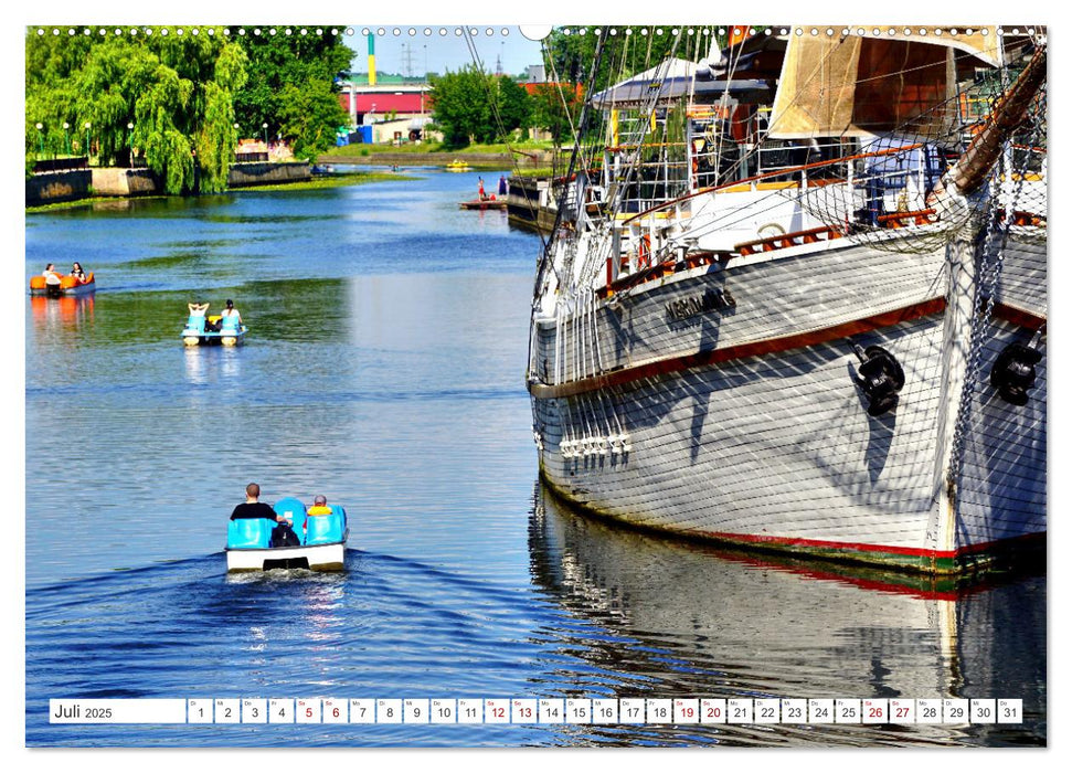 Wasser-Freuden in Memel (CALVENDO Premium Wandkalender 2025)