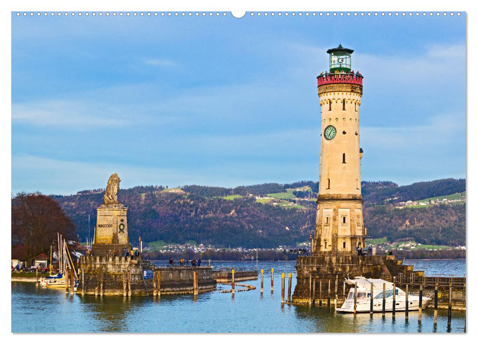 Altstadtinsel Lindau - Traumziel am Bodensee (CALVENDO Premium Wandkalender 2025)