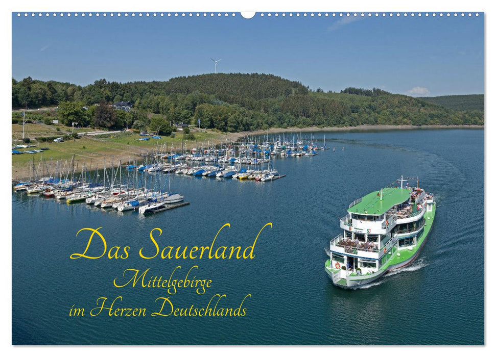 Das Sauerland - Mittelgebirge im Herzen Deutschlands (CALVENDO Wandkalender 2025)