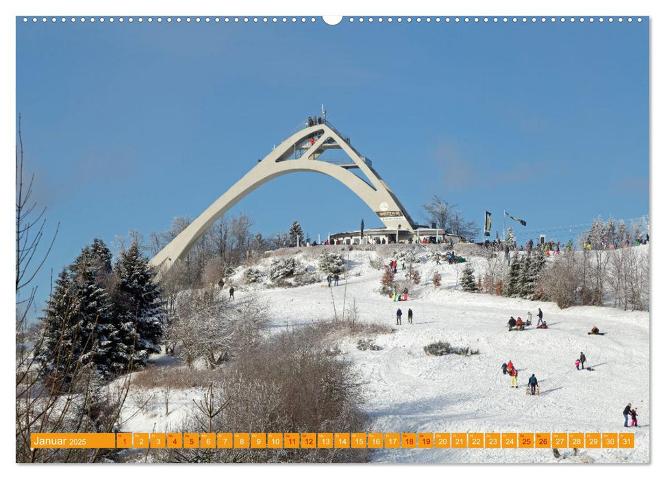 Das Sauerland - Mittelgebirge im Herzen Deutschlands (CALVENDO Wandkalender 2025)