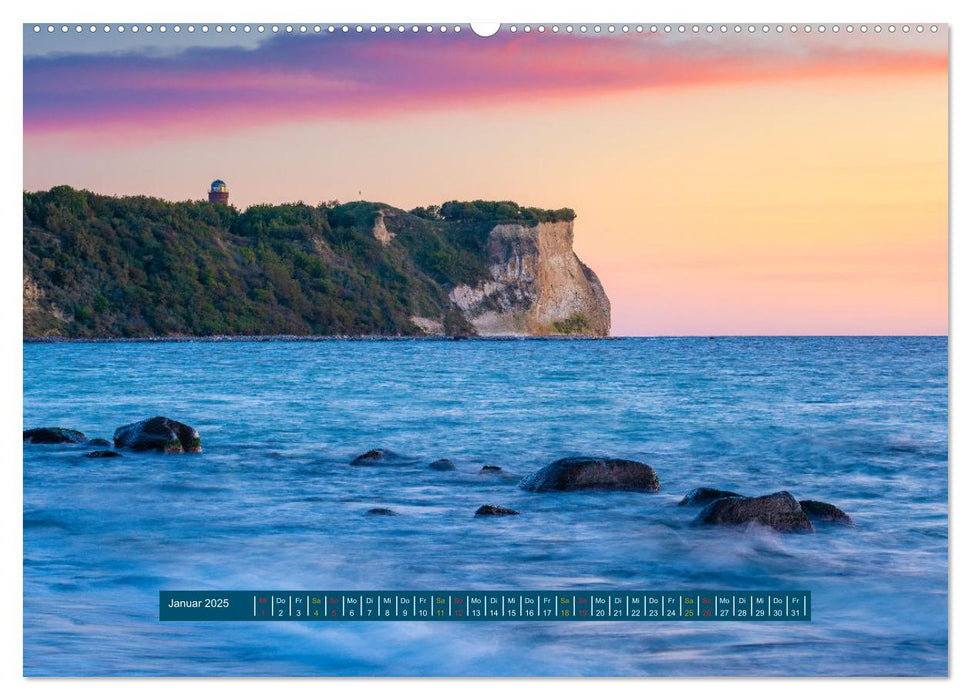 Insel Rügen - Kap Arkona und Vitt (CALVENDO Premium Wandkalender 2025)