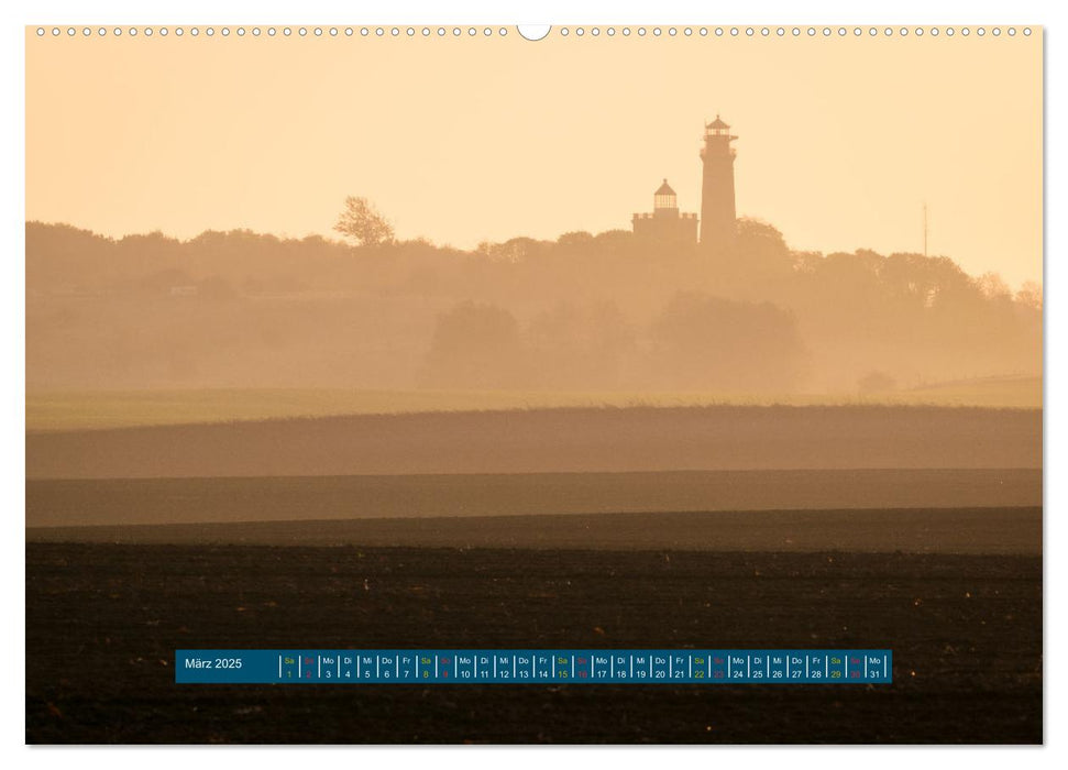 Insel Rügen - Kap Arkona und Vitt (CALVENDO Premium Wandkalender 2025)