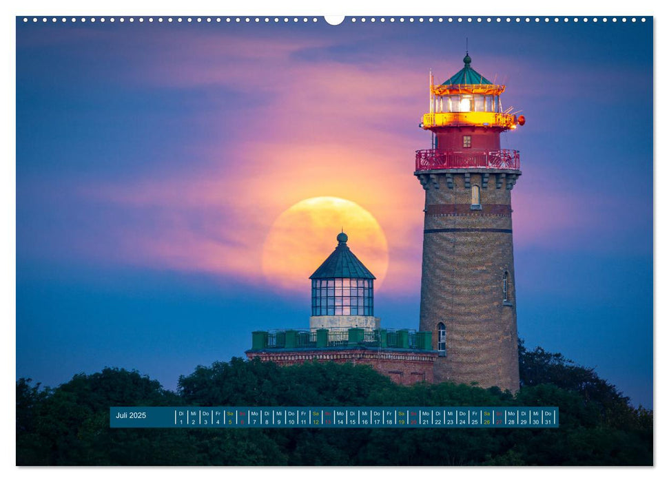 Insel Rügen - Kap Arkona und Vitt (CALVENDO Premium Wandkalender 2025)