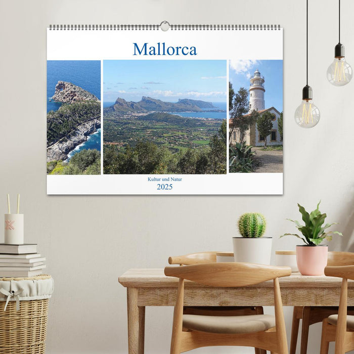 Mallorca - Kultur und Natur (CALVENDO Wandkalender 2025)