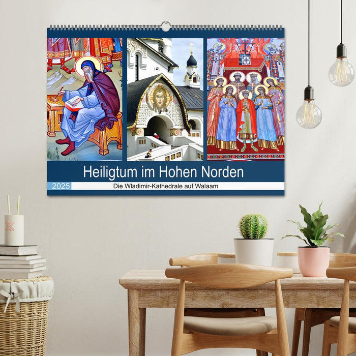 Heiligtum im Hohen Norden - Die Wladimir-Kathedrale auf Walaam (CALVENDO Wandkalender 2025)