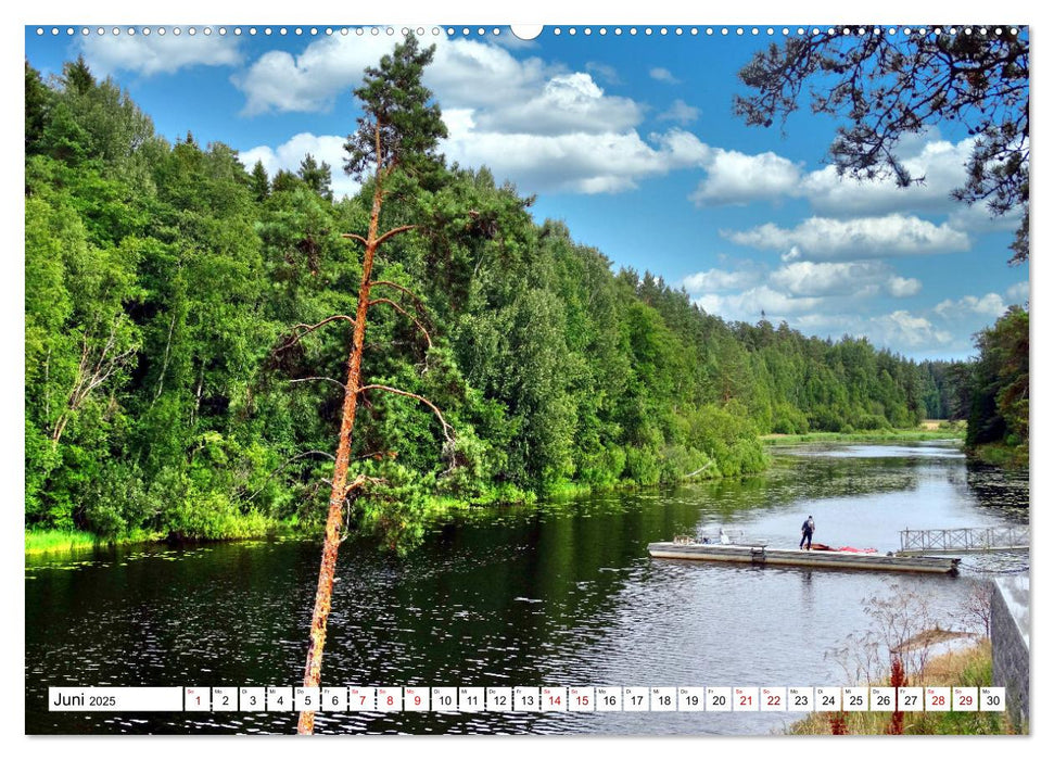 Heiligtum im Hohen Norden - Die Wladimir-Kathedrale auf Walaam (CALVENDO Wandkalender 2025)