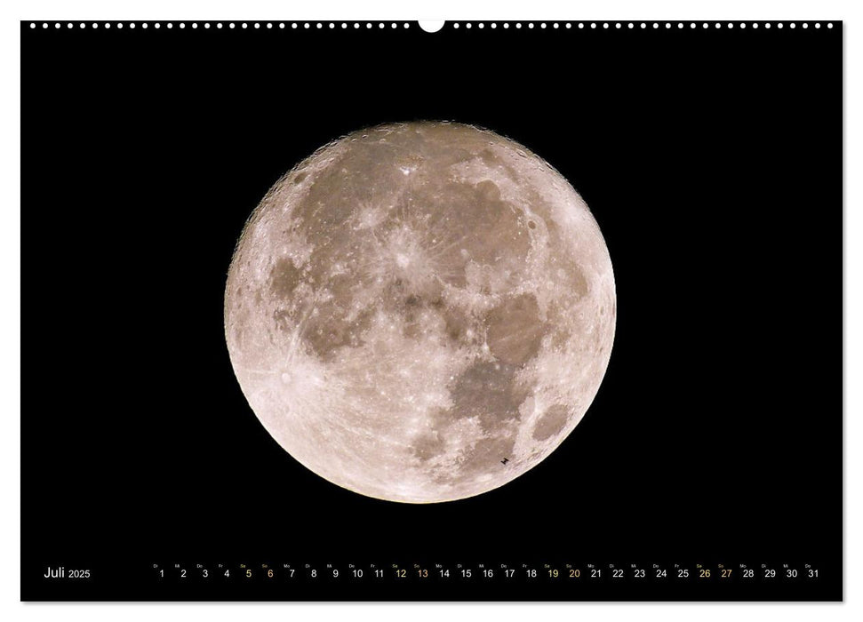 Vollmond: Wundersames Licht des Mondes (CALVENDO Premium Wandkalender 2025)