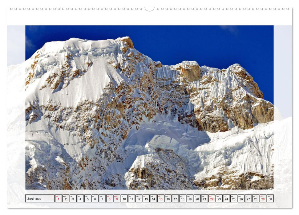 NEPALS Bergriesen im grandiosen Himalaya (CALVENDO Premium Wandkalender 2025)