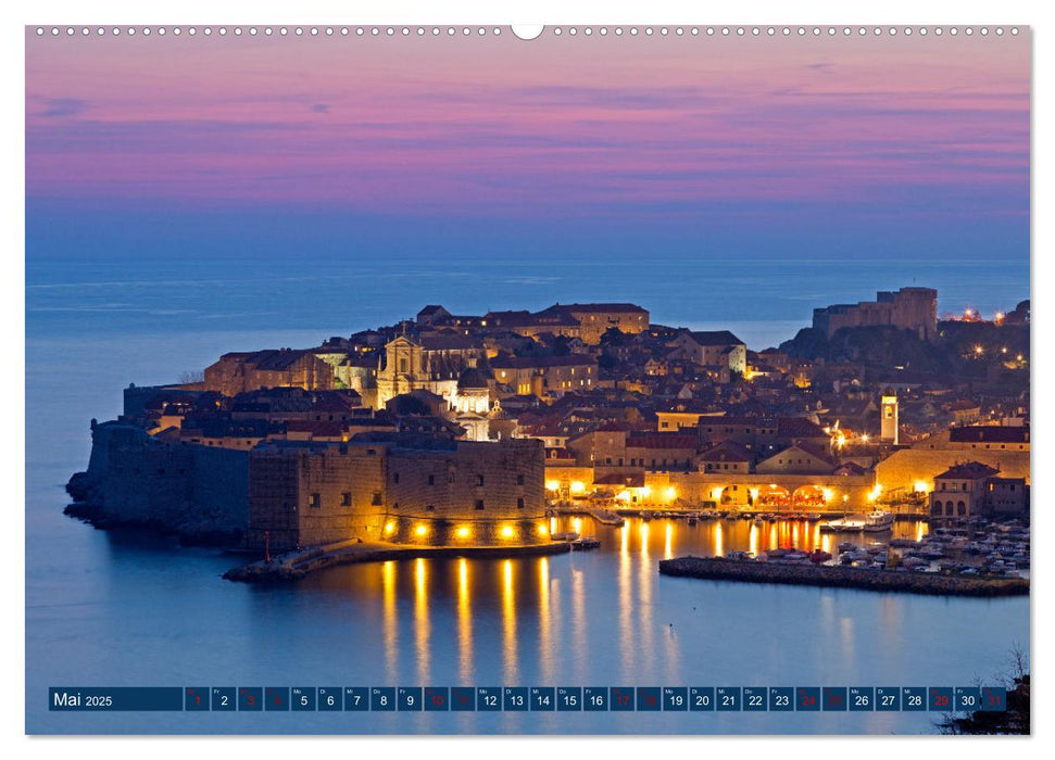 Weltkulturerbe Dubrovnik (CALVENDO Premium Wandkalender 2025)