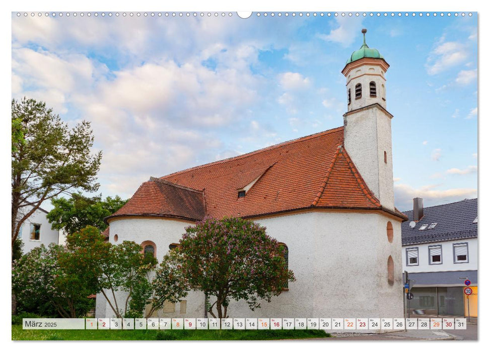 Dillingen an der Donau Impressionen (CALVENDO Premium Wandkalender 2025)