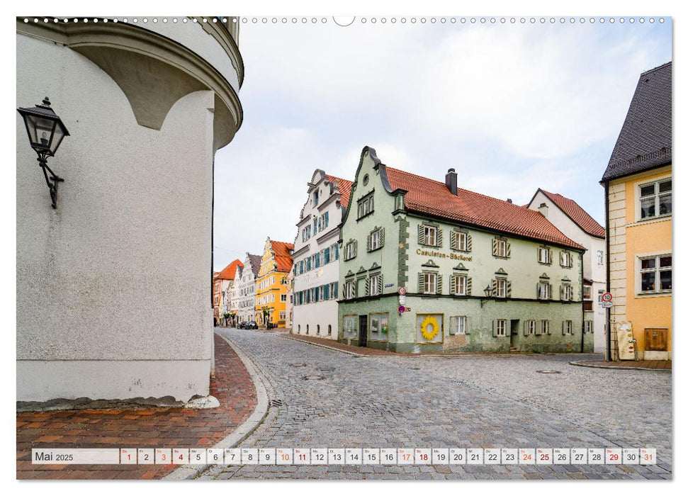 Dillingen an der Donau Impressionen (CALVENDO Premium Wandkalender 2025)