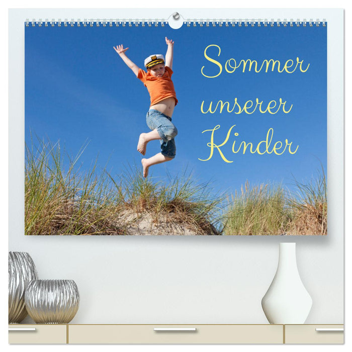 Sommer unserer Kinder (CALVENDO Premium Wandkalender 2025)