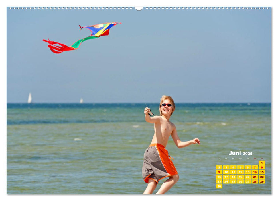 Sommer unserer Kinder (CALVENDO Premium Wandkalender 2025)