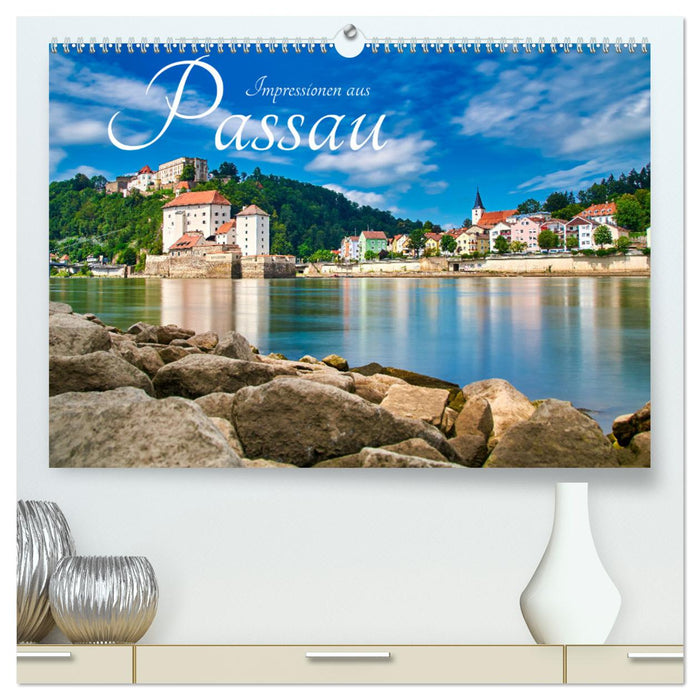 Impressionen aus Passau (CALVENDO Premium Wandkalender 2025)