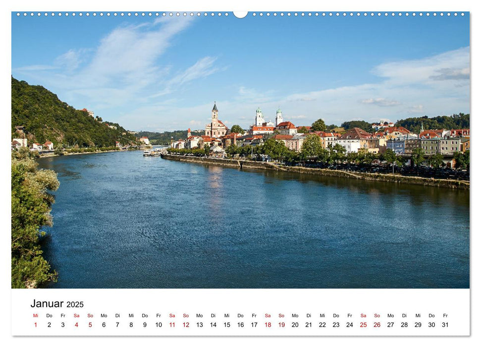 Impressionen aus Passau (CALVENDO Premium Wandkalender 2025)