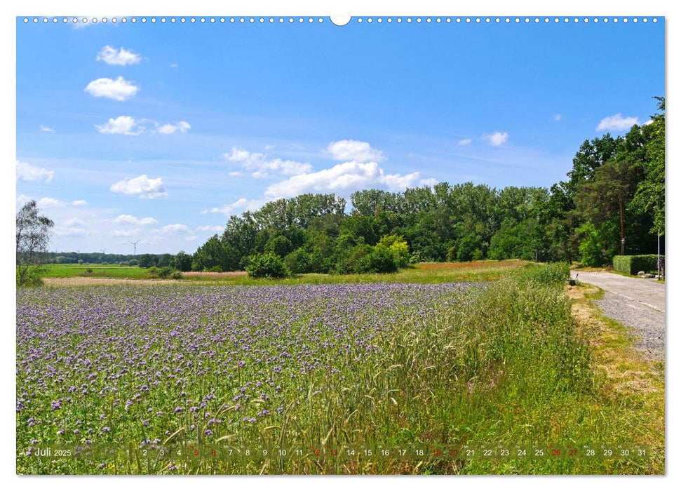 Garbsen, Landschaftsmomente (CALVENDO Premium Wandkalender 2025)