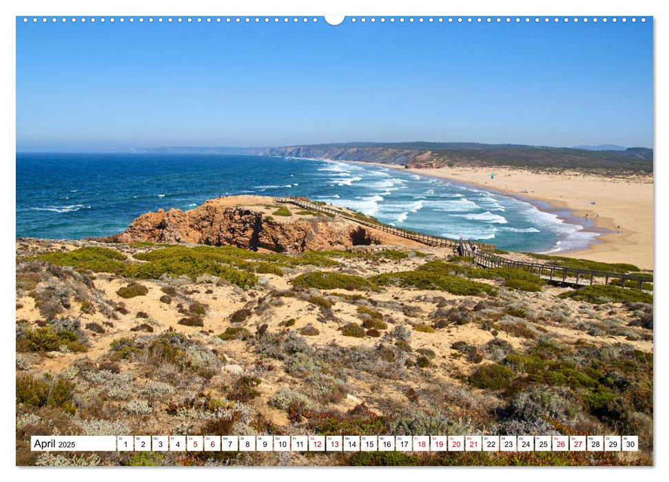 Algarve - Die wilde Westküste Costa Vicentina (CALVENDO Premium Wandkalender 2025)