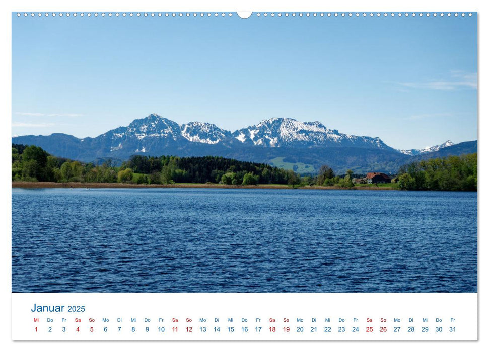 Rupertiwinkel - Seen und Moore (CALVENDO Premium Wandkalender 2025)