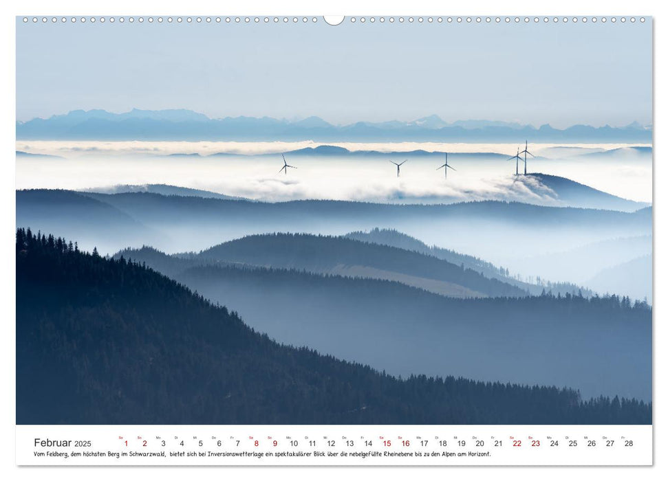 Sehenswertes Baden-Württemberg (CALVENDO Premium Wandkalender 2025)