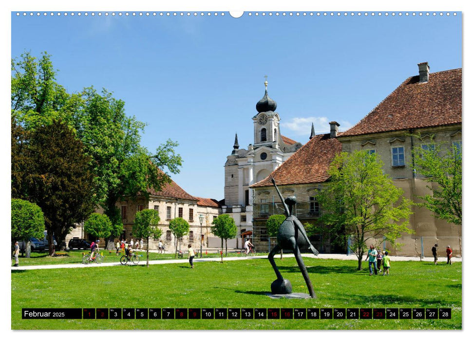 Burghausen - Mittelalter an der Salzach (CALVENDO Premium Wandkalender 2025)