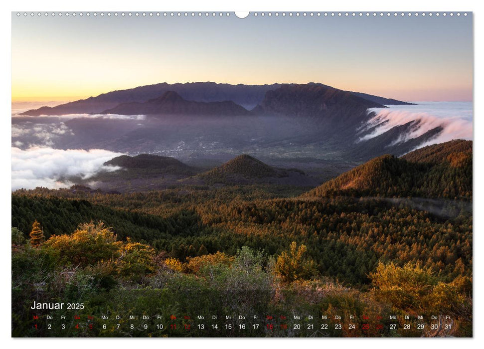 La Palma - La Isla Bonita (CALVENDO Premium Wandkalender 2025)