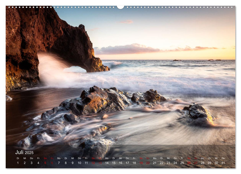 La Palma - La Isla Bonita (CALVENDO Premium Wandkalender 2025)