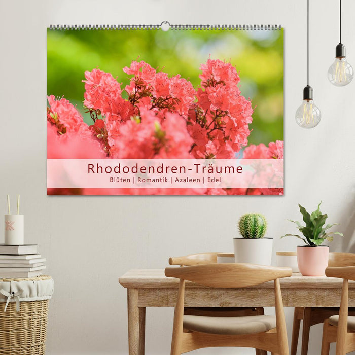 Rhododendren-Träume, Blüten, Romantik, Azaleen, Edel (CALVENDO Wandkalender 2025)