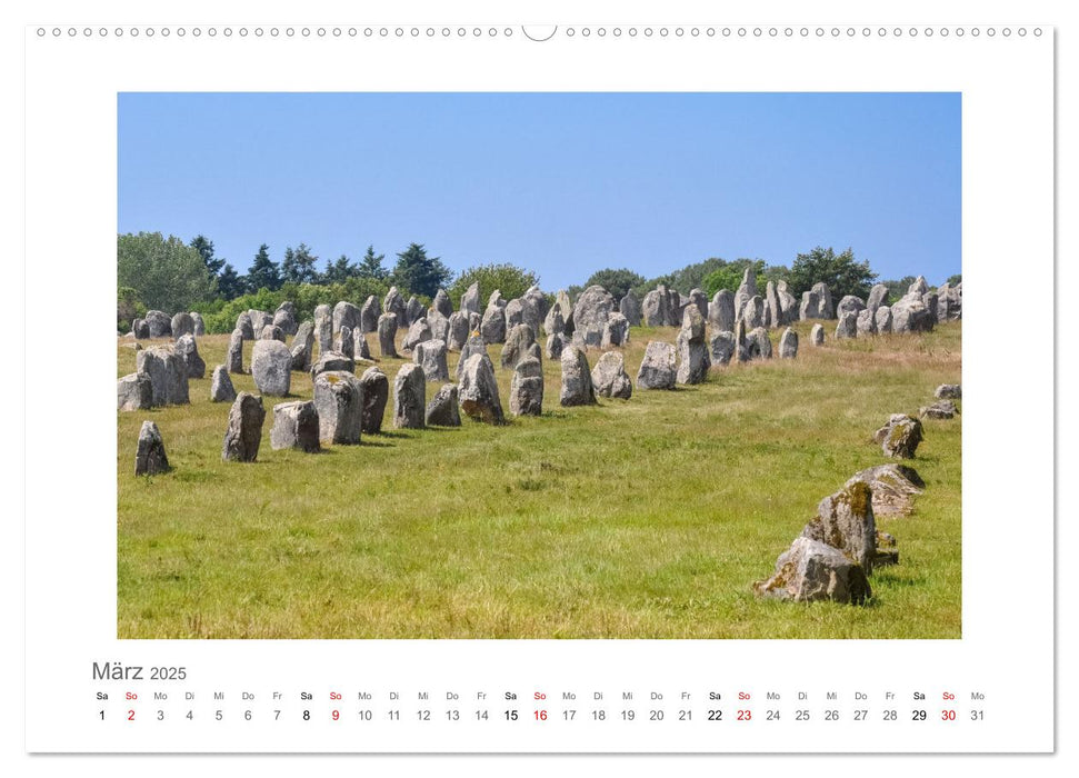 Bretagne - unterwegs mit Julia Hahn (CALVENDO Premium Wandkalender 2025)