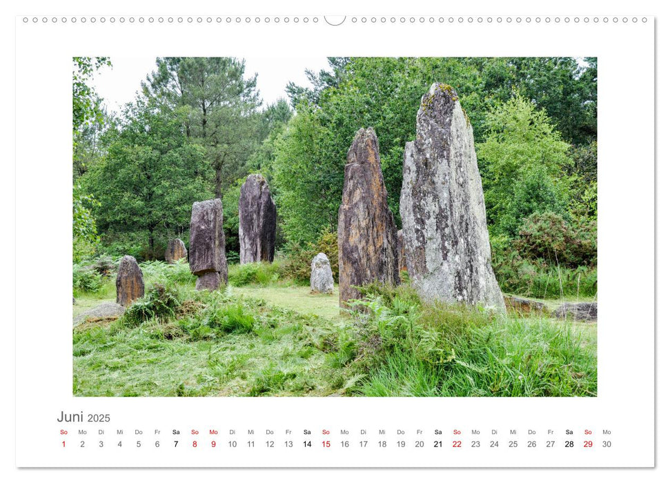 Bretagne - unterwegs mit Julia Hahn (CALVENDO Premium Wandkalender 2025)