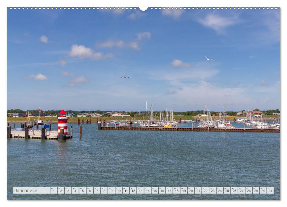 Föhr - Nordfriesische Insel Impressionen (CALVENDO Premium Wandkalender 2025)