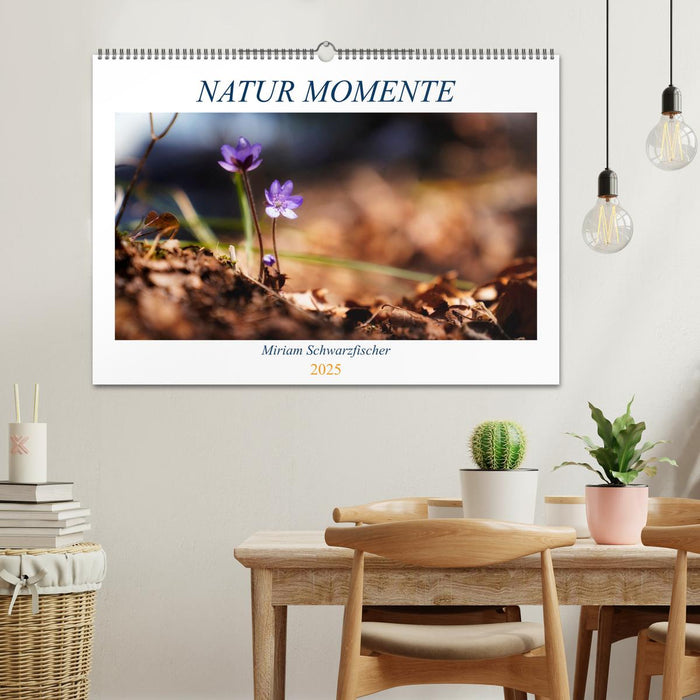 Natur Momente (CALVENDO Wandkalender 2025)