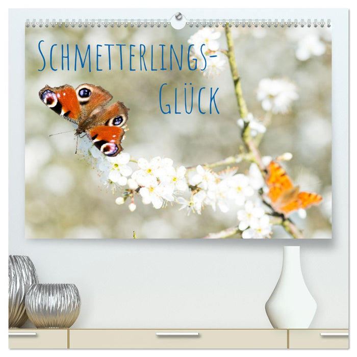 Schmetterlings-Glück (CALVENDO Premium Wandkalender 2025)