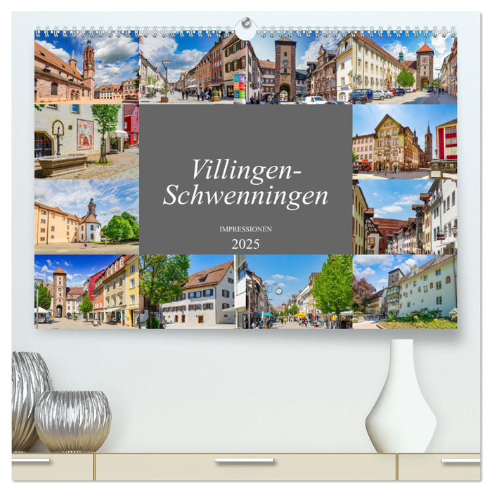 Villingen-Schwenningen Stadtansichten (CALVENDO Premium Wandkalender 2025)