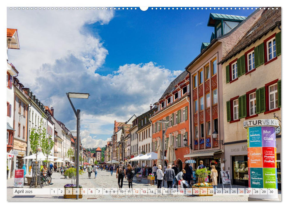 Villingen-Schwenningen Stadtansichten (CALVENDO Premium Wandkalender 2025)