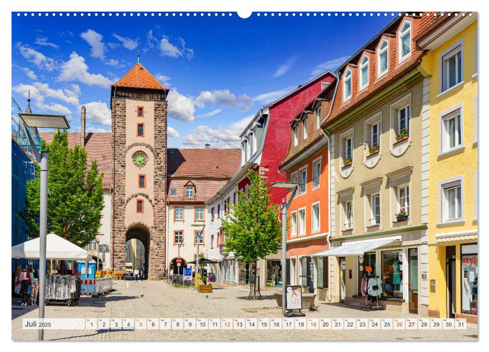 Villingen-Schwenningen Stadtansichten (CALVENDO Premium Wandkalender 2025)