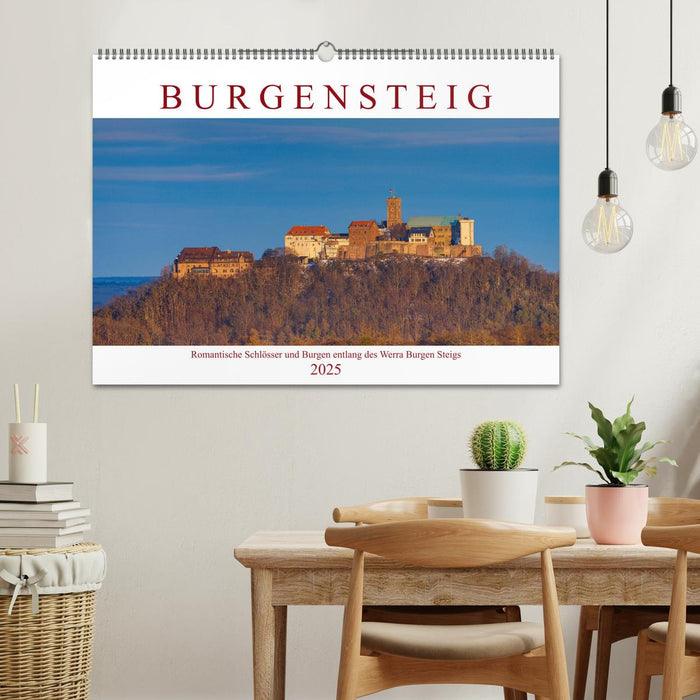 Werra Burgen Steig (CALVENDO Wandkalender 2025)