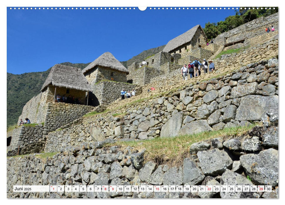 MACHU PICCHU, Perus berühmte Inkastadt (CALVENDO Premium Wandkalender 2025)