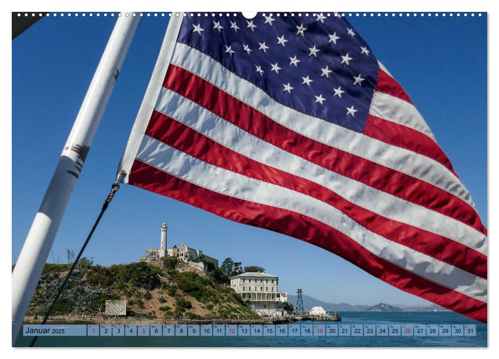 If I'm going to San Francisco (CALVENDO Premium Wandkalender 2025)