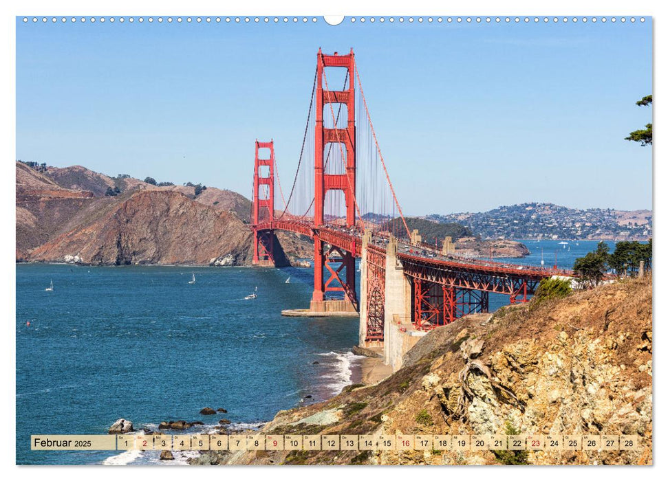 If I'm going to San Francisco (CALVENDO Premium Wandkalender 2025)