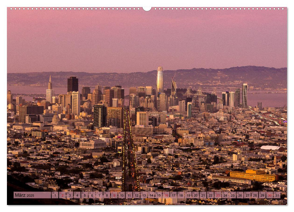 If I'm going to San Francisco (CALVENDO Premium Wandkalender 2025)