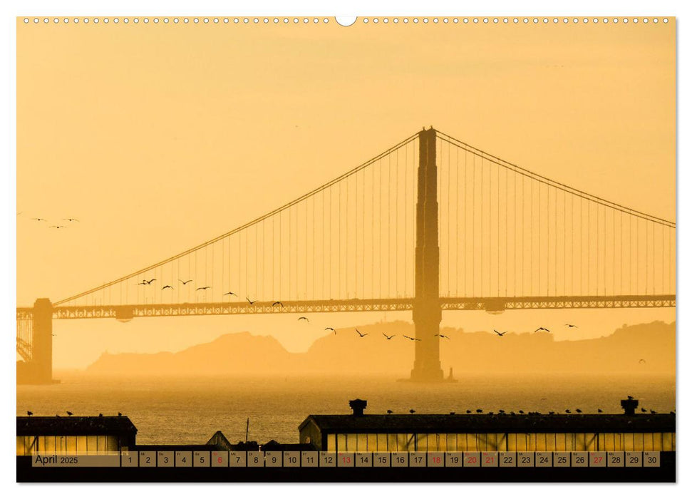 If I'm going to San Francisco (CALVENDO Premium Wandkalender 2025)