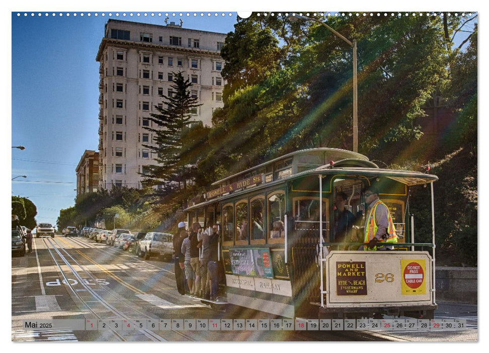 If I'm going to San Francisco (CALVENDO Premium Wandkalender 2025)