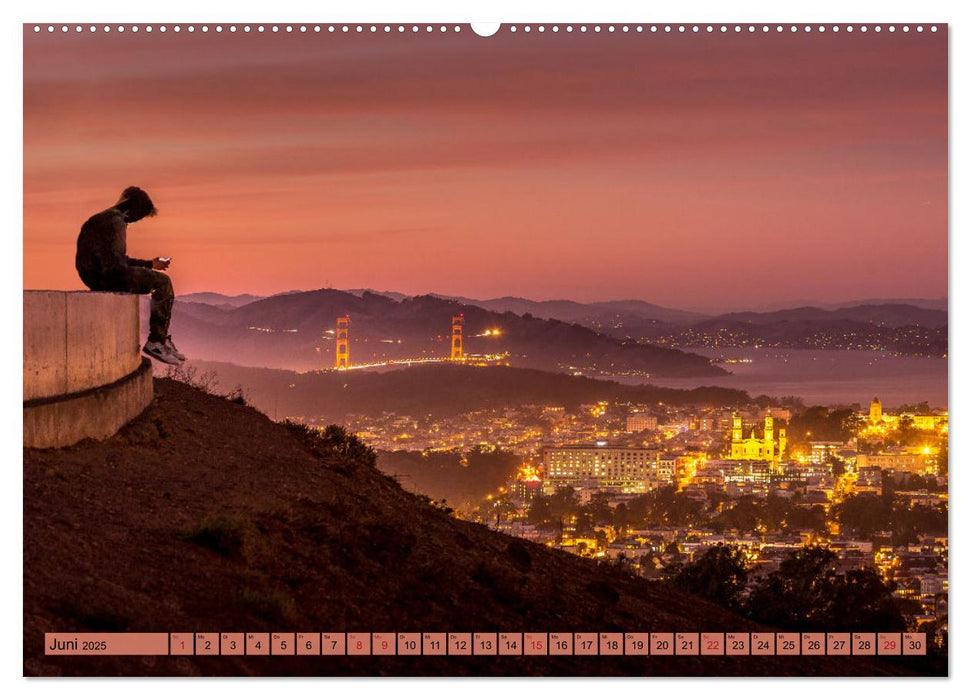 If I'm going to San Francisco (CALVENDO Premium Wandkalender 2025)