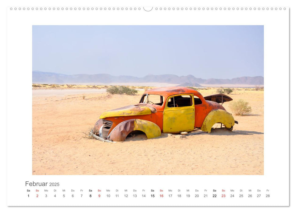 Namibia - unterwegs mit Julia Hahn (CALVENDO Premium Wandkalender 2025)