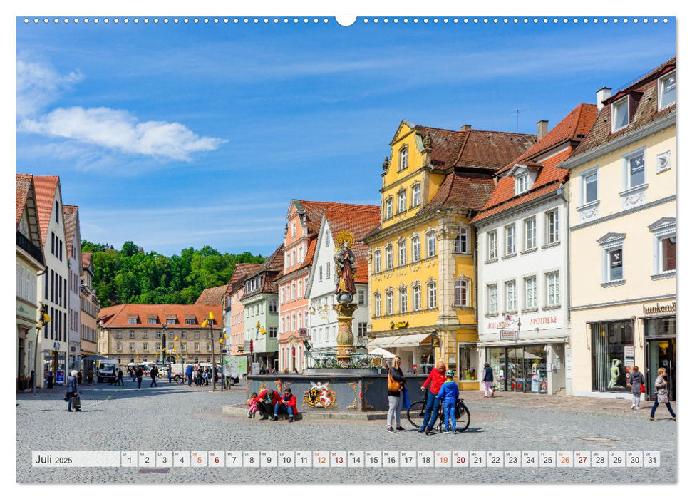 Schwäbisch Gmünd Stadtansichten (CALVENDO Premium Wandkalender 2025)