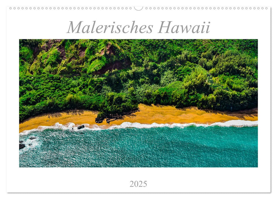 Malerisches Hawaii (CALVENDO Wandkalender 2025)