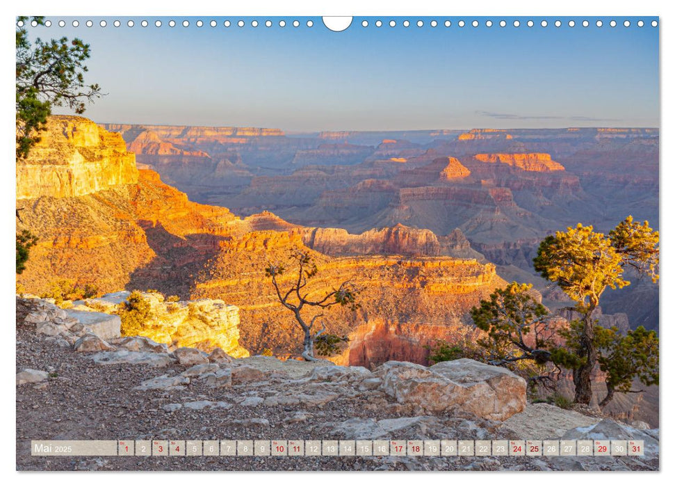 Grand Canyon - Perspektiven einer außergewöhnlichen Schlucht (CALVENDO Wandkalender 2025)