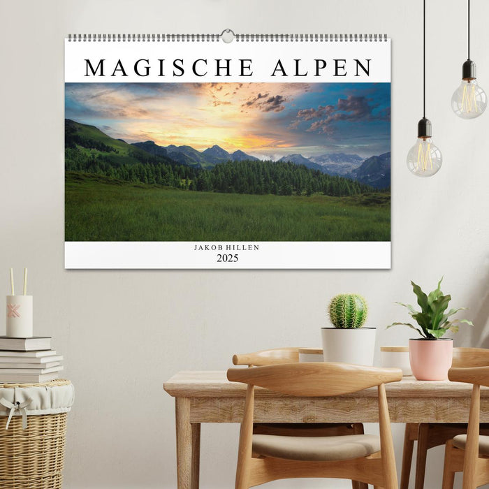 Magische Alpen (CALVENDO Wandkalender 2025)